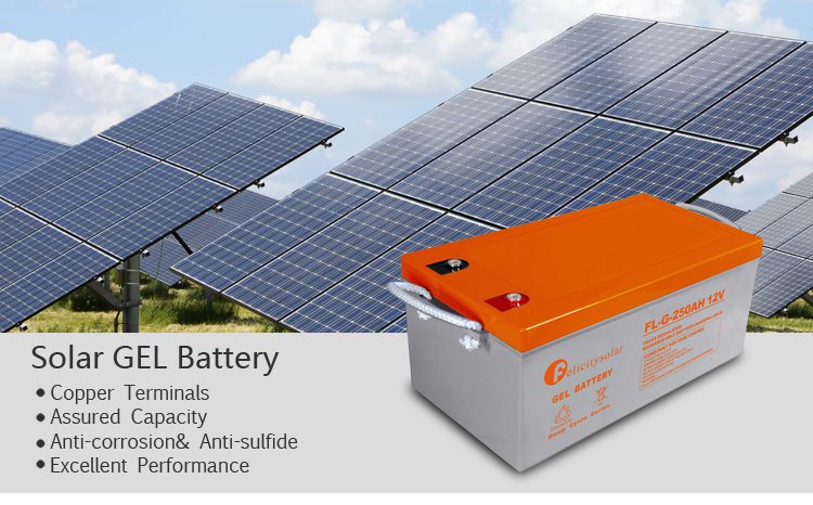 200ah 12v Gel Battery Felicity Deep Cycle For Solar System - Image 4