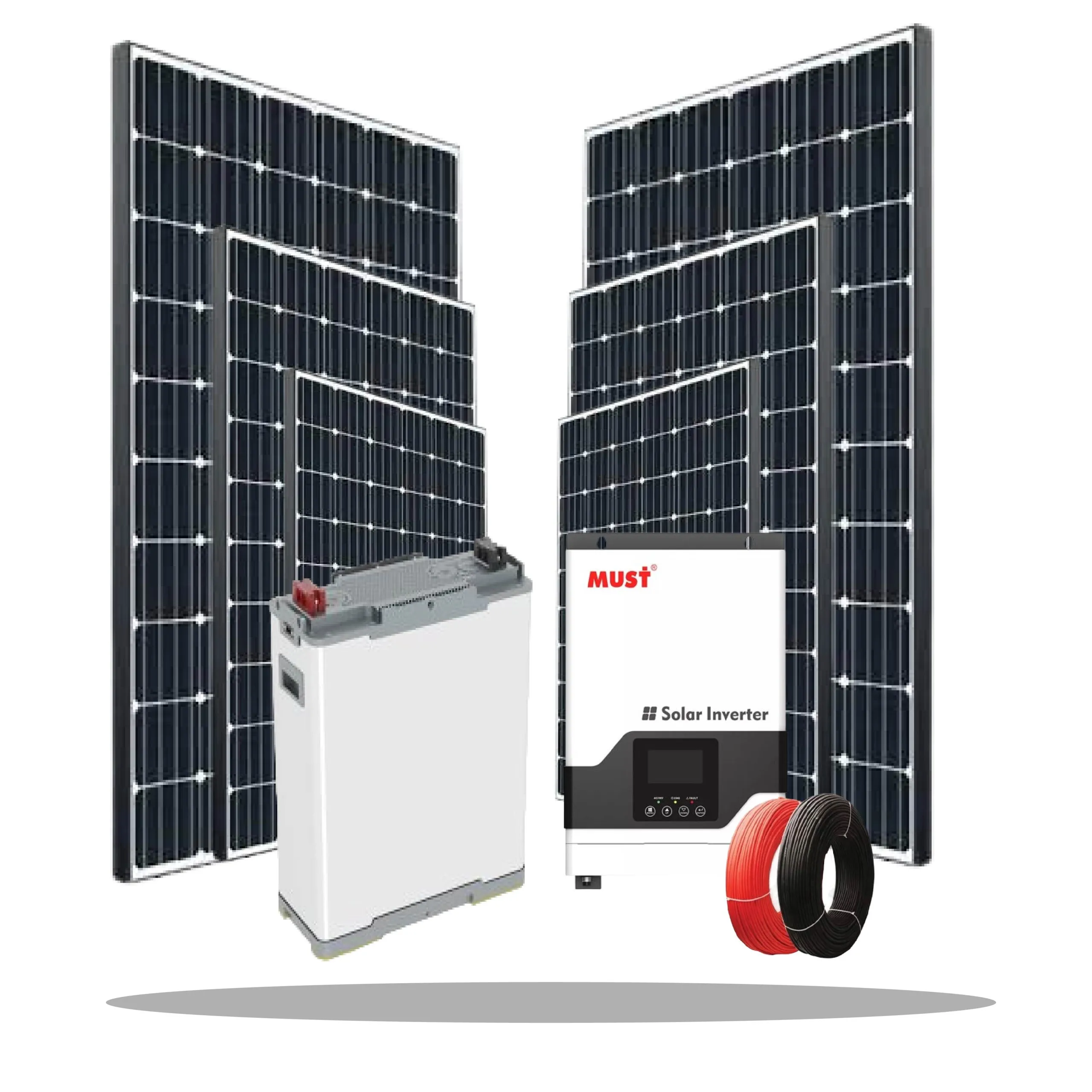 5kw-5kva 5000watt lithium Solar Power System Kit - Image 3