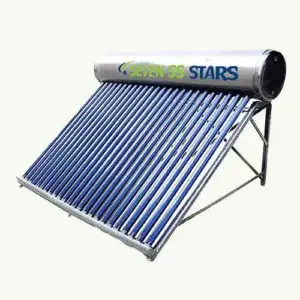 Seven SS Stars 300 Liters Non Pressurized Stainless Steel Solar Water Heater