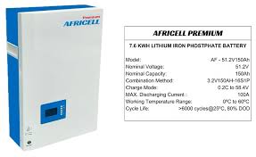 Africell 5kWh 48V Lithium-Ion Battery - Image 3
