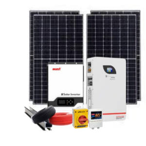 5kw 48v Must Renergy Lithium Hybrid  Solar Kit