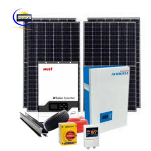 Lithium 10kw 48v Must Quality  Hybrid  Solar Kit (Africell)