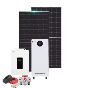 10 kWh SRNE Hybrid Solar System with a 16.7Kwh SRNE lithium Battery