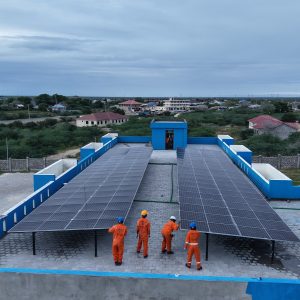 SRNE IESP600SH3 60Kwh  3-Phase High-Voltage Industrial Solar System with 96.5kwh Lithium Backup Battery  
