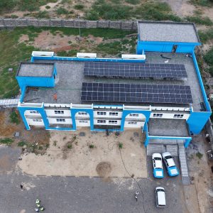 SRNE IESP600SH3 60kWh Three-Phase High-Voltage Industrial Solar System +105 Kwh backup Lithium Battery